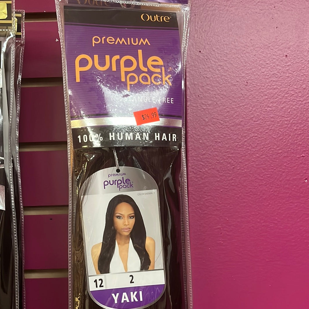 Outre “Purple Pack” Hair 12”
