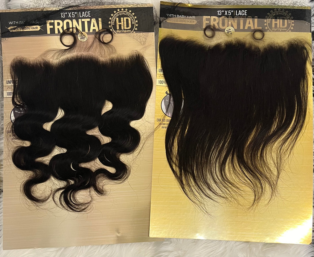 13”x5” HD Lace Frontal