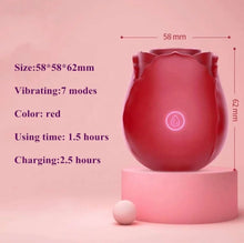 Load image into Gallery viewer, Rose Sucker Vibrator
