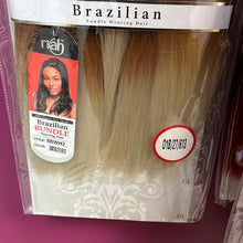 Load image into Gallery viewer, Brazilian 8 pc Bundle 1 Pack Solution Straight Hair  8”10”12”
