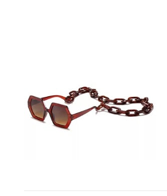 Octagon Chain Glasses
