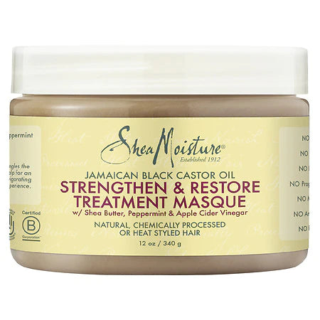 Shea Moisture Jamaican Black Castor Oil Strengthen & Restore Treatment Masque